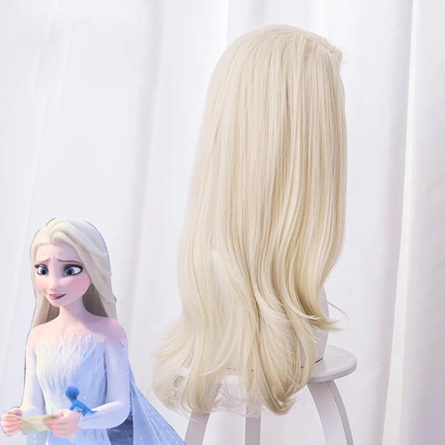 新品未使用✧︎ アナと雪の女王2 エルサ ウィッグ コスプレ 衣装