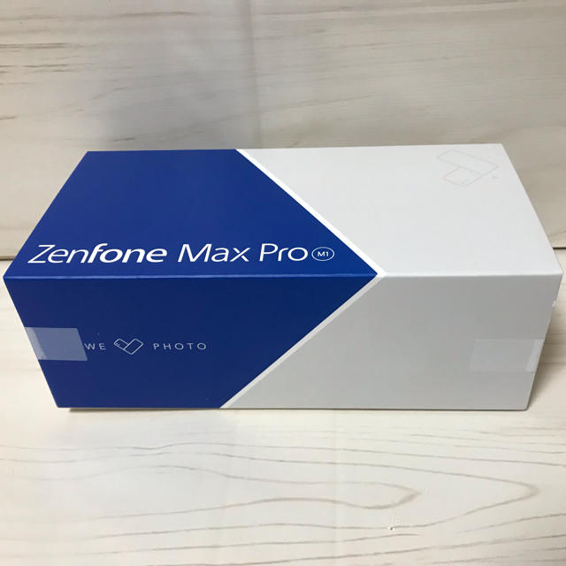 zenfone max pro (m1) メテオシルバー　新品未開封