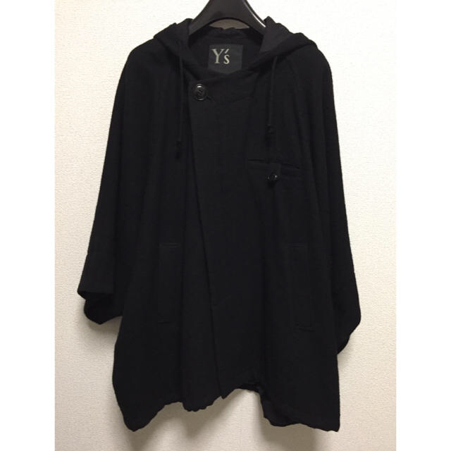 39sワイズ【新品】Y's ワイズ■yohji yamamoto ヨウジヤマモト コート 黒