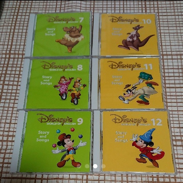 Disney(ディズニー)のディズニー メインプログラムCD キッズ/ベビー/マタニティのおもちゃ(知育玩具)の商品写真