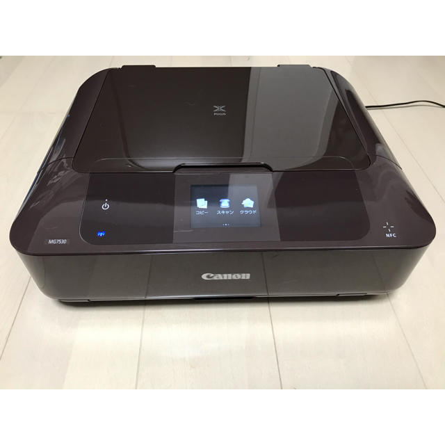 Canon(キヤノン)の■□CanonPIXUS MG7530 ジャンク　ブラウン スマホ/家電/カメラのPC/タブレット(PCパーツ)の商品写真