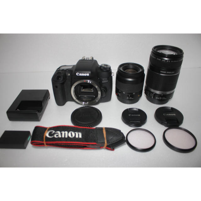 Canon - キャノン Canon EOS 8000D 標準&望遠ダブルレンズセット