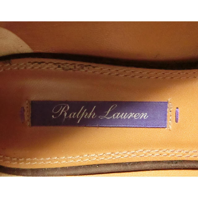 Ralph Lauren(ラルフローレン)のRalph Lauren ラルフローレン　こげ茶のスエードパンプス 37 レディースの靴/シューズ(ハイヒール/パンプス)の商品写真