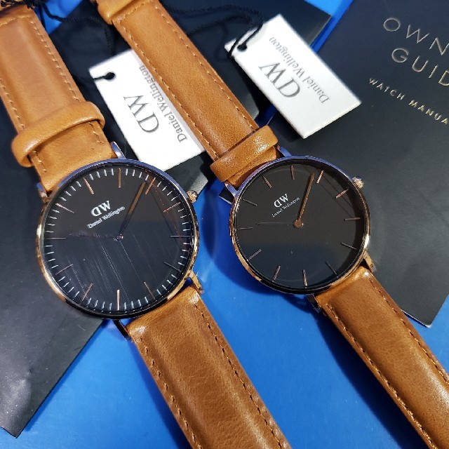 Daniel Wellington(ダニエルウェリントン)の新品❤D.Wウオッチ♥クラシックDURHAMペアセット♥激安価格♥送料無料 レディースのファッション小物(腕時計)の商品写真