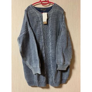 シマムラ(しまむら)のタグ付き.新品.未使用 ケーブルニット(ニット/セーター)