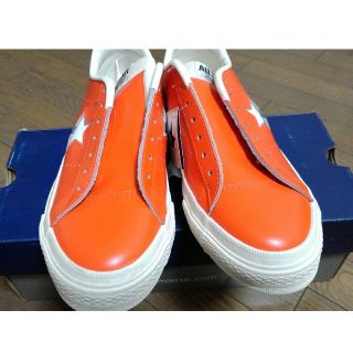 コンバース(CONVERSE)のワンスター OX オレンジ 未使用品(スニーカー)