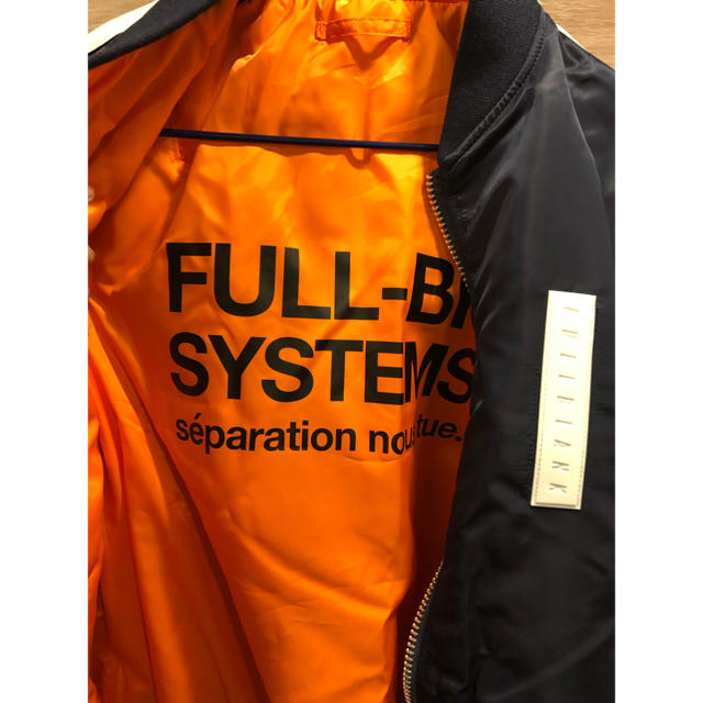 FULL BK(フルビーケー) WIDE LINE BOMBER MA-1 | www.carmenundmelanie.at