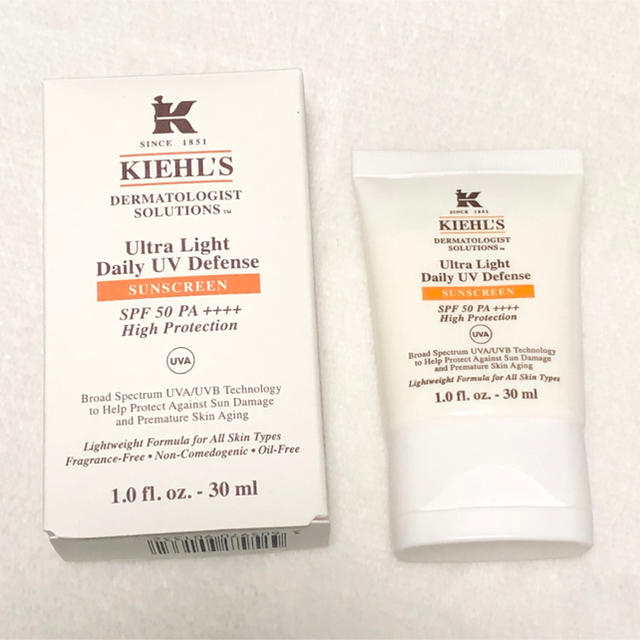 Kiehl's(キールズ)の❣️最終値下! キールズ　日やけ止め　UV ディフェンス　30ml コスメ/美容のボディケア(日焼け止め/サンオイル)の商品写真