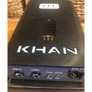 希少中古 Khan Audio VTDI カーン チューブダイレクトボックス(その他)