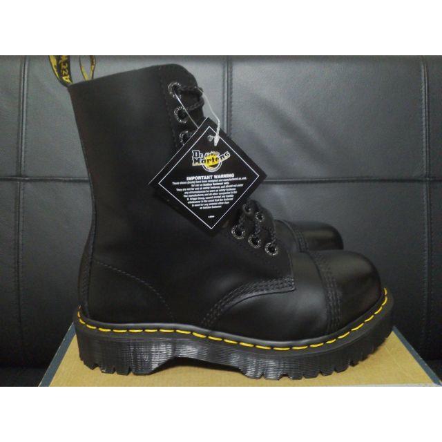 Dr.Martens(ドクターマーチン)の【専用】Dr.Martens BXB UK5 黒 厚底 スチールトゥ JADON レディースの靴/シューズ(ブーツ)の商品写真