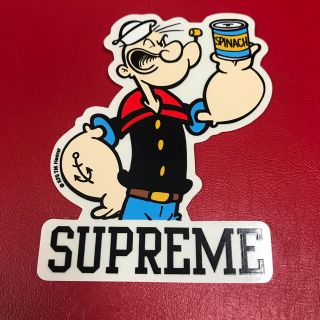 シュプリーム(Supreme)のSupreme  POPEYE ポパイ  ステッカー　1枚　レア　正規品(その他)