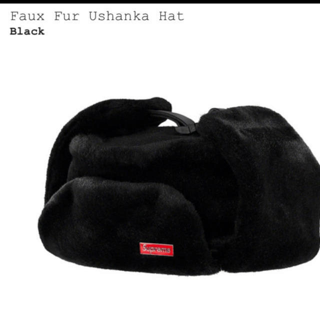 帽子supreme faux fur ushanka hat M/L 帽子