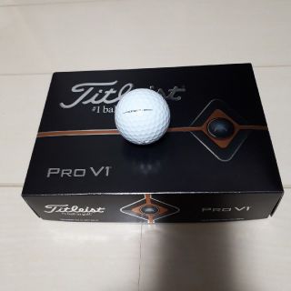 タイトリスト(Titleist)のタイトリスト社製 PRO V1 WHITE 1ダース 12球(その他)