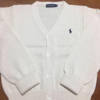 ラルフローレン(Ralph Lauren)のラルフローレン　カーディガン110 未使用新品(カーディガン)