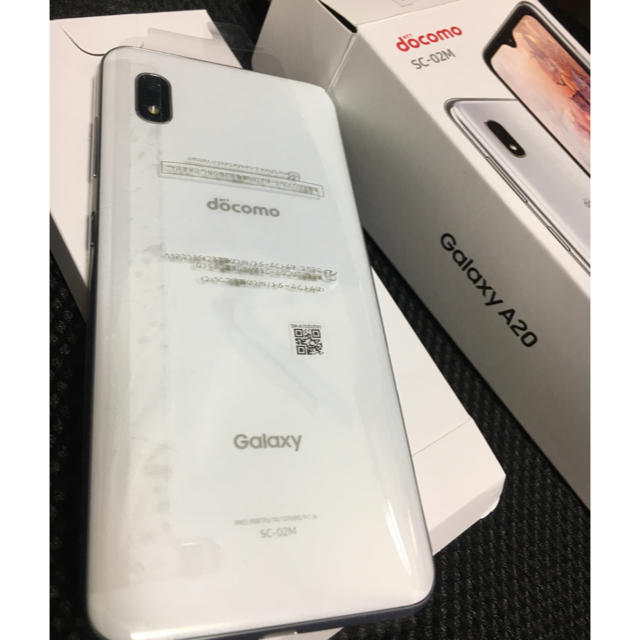 ★値下げ★開封試用のみ docomo GALAXY sc-02m ホワイト