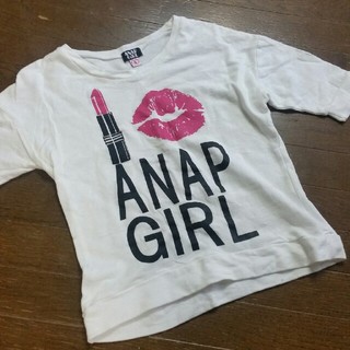 アナップキッズ(ANAP Kids)のANAPGIRL アナップガール Tシャツ(Tシャツ/カットソー)