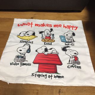 スヌーピー(SNOOPY)のスヌーピー可愛いクッションカバー(クッションカバー)