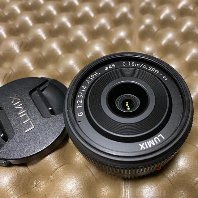 Panasonic(パナソニック)のLUMIX 14mm f2.5 パナソニック　マイクロフォーサーズ スマホ/家電/カメラのカメラ(レンズ(単焦点))の商品写真