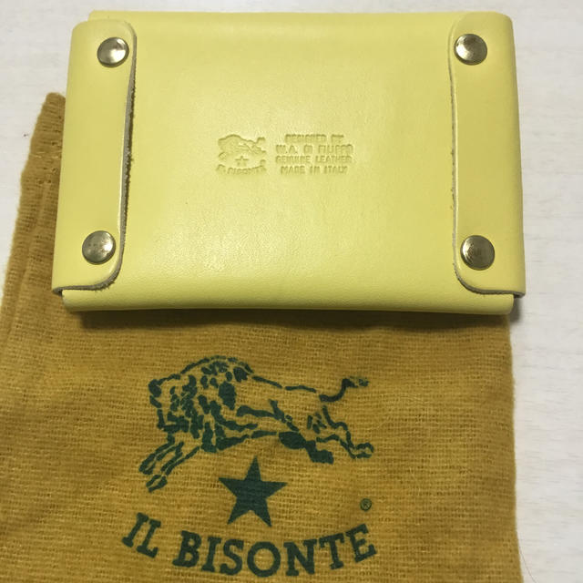 IL BISONTE(イルビゾンテ)の超美品 IL BISONTE イルビゾンテ コインケース レディースのファッション小物(コインケース)の商品写真