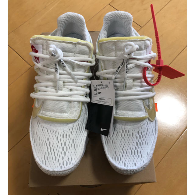 靴/シューズNIKE Off White AIR PRESTO プレスト 28㎝