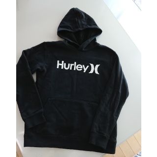 ハーレー(Hurley)のハーレーキッズ160パーカー黒サーフ(ジャケット/上着)