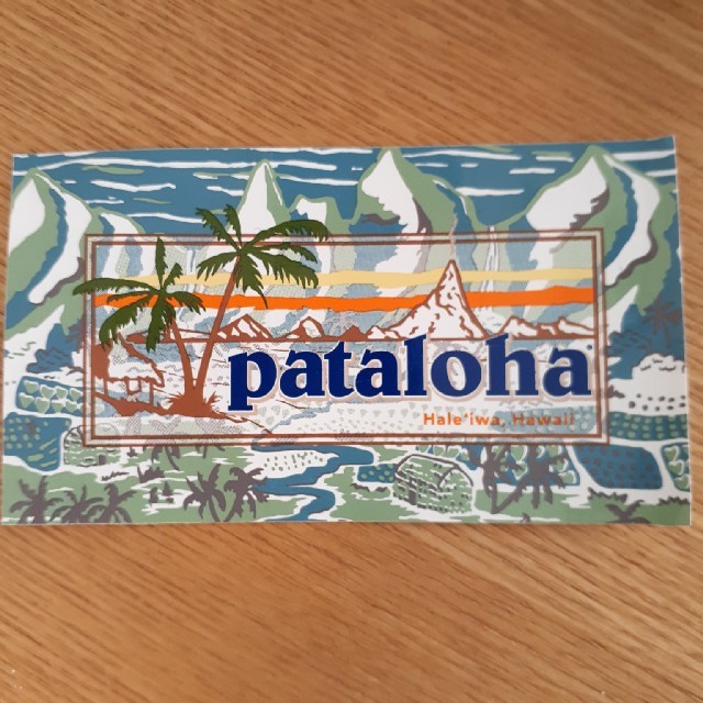 patagonia(パタゴニア)のpataloha ステッカー ハンドメイドの文具/ステーショナリー(しおり/ステッカー)の商品写真