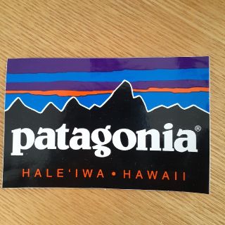 パタゴニア(patagonia)のpatagonia　ハワイ　ステッカー(しおり/ステッカー)