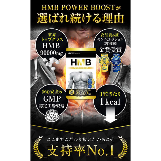 HMB POWER BOOST HMB サプリメント 2袋 90000mg