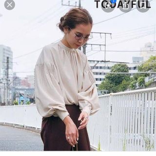 トゥデイフル(TODAYFUL)のtodayful peasant sleeve blouse(シャツ/ブラウス(長袖/七分))