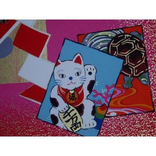 千代紙「お正月（４９ｘ６６ｃｍ）」(その他)