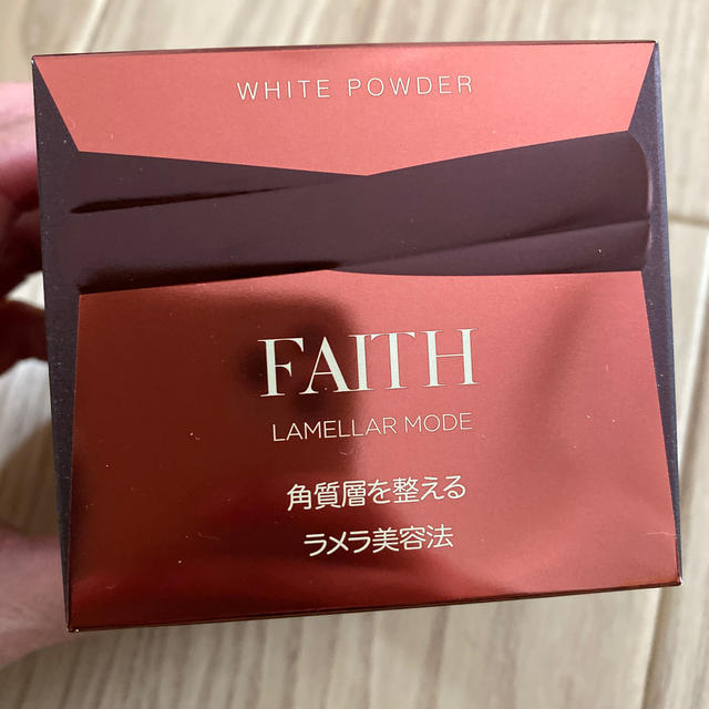 FAITH  ラメラモード　ホワイト　パウダー