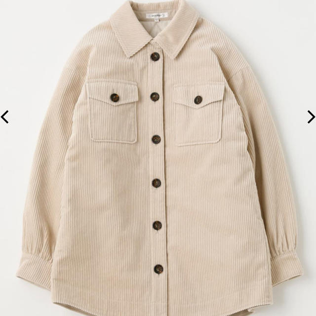 sksa-1024 美品　CORDUROY PADDINGシャツ　MOUSSY