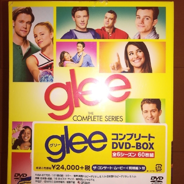 glee／グリー　コンプリートDVD-BOX DVD エンタメ/ホビーのDVD/ブルーレイ(TVドラマ)の商品写真