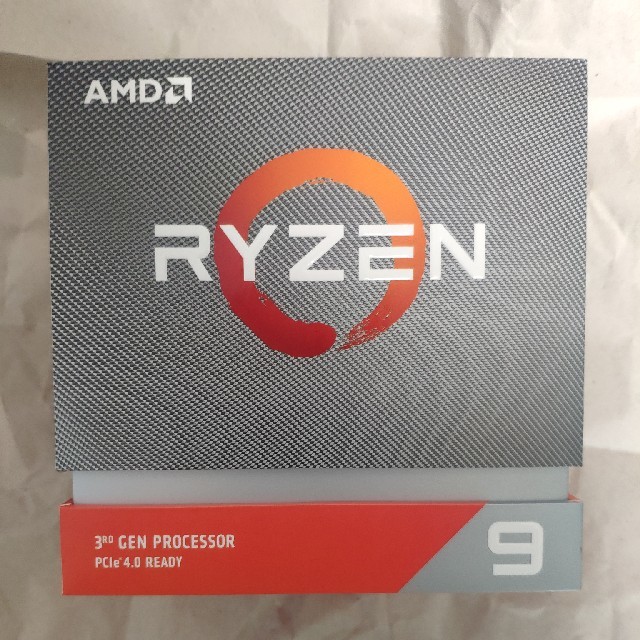 ［送料込み新品］Ryzen 3900X 国内正規品 Zen2