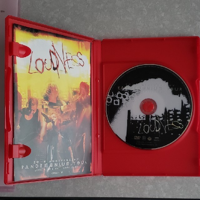 LOUDNESS　PANDEMONIUM　TOUR DVD エンタメ/ホビーのDVD/ブルーレイ(ミュージック)の商品写真
