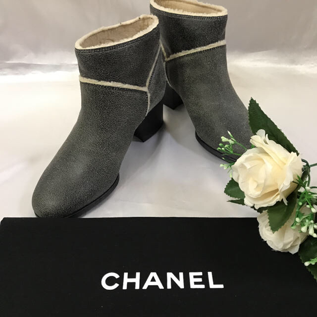 CHANEL - CHANEL○新品未使用○極美品○ショートブーツ○の通販 CHANEL - CHANEL○新品未使用○極美品○ショートブーツ○の通販
