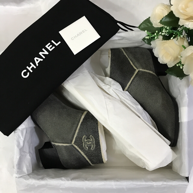 CHANEL - CHANEL○新品未使用○極美品○ショートブーツ○の通販 CHANEL - CHANEL○新品未使用○極美品○ショートブーツ○の通販