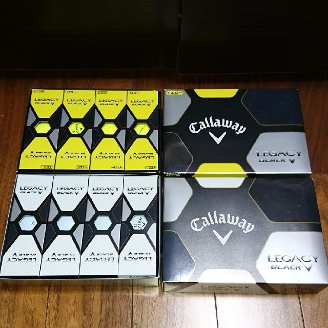 Callaway　LEGACY　BLACK　V　36球　新品未使用