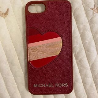 マイケルコース(Michael Kors)のマイケルコース バレンタイン限定♡ iPhone7/8 ケース(iPhoneケース)