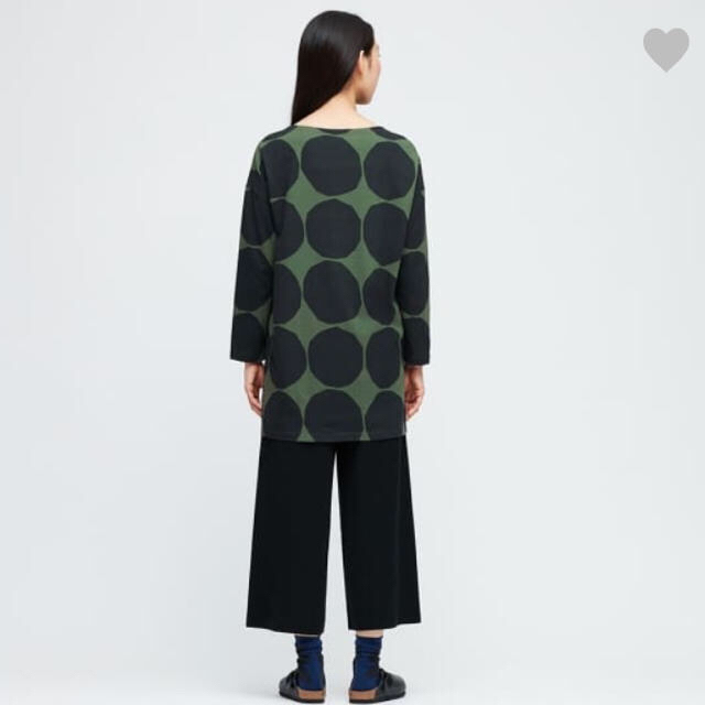 marimekko(マリメッコ)のマリメッコ ユニクロ 長袖 S レディースのトップス(Tシャツ(長袖/七分))の商品写真