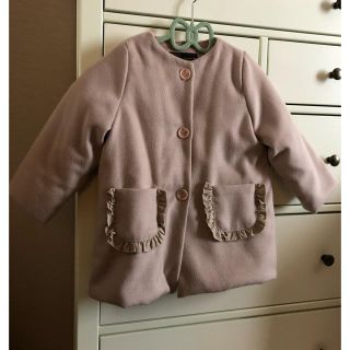 ザラキッズ(ZARA KIDS)の広瀬ずす。さま専用です　美品♡キッズ コート くすみピンク サイズ100〜110(コート)