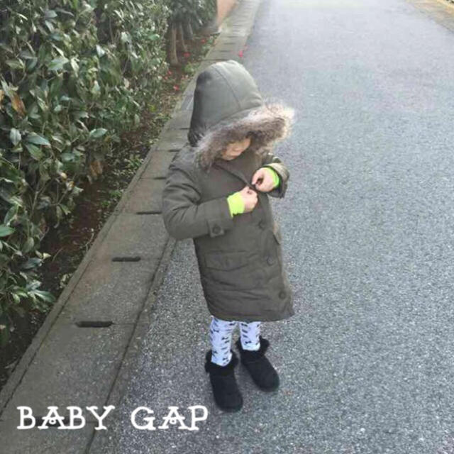 babyGAP(ベビーギャップ)のbabyGap / アウター キッズ/ベビー/マタニティのキッズ服女の子用(90cm~)(コート)の商品写真