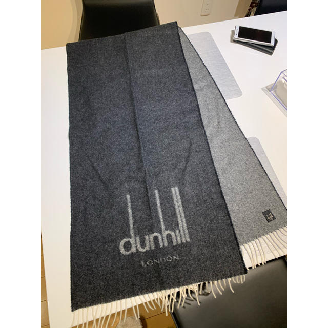 メンズ　カシミアマフラー　dunhill