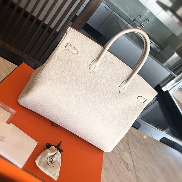 Hermes(エルメス)の【リキ様】①エルメス バーキン40 ベトン  トゴ　シルバー金具 レディースのバッグ(ハンドバッグ)の商品写真