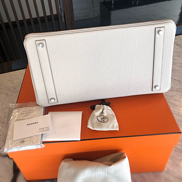 Hermes(エルメス)の【リキ様】①エルメス バーキン40 ベトン  トゴ　シルバー金具 レディースのバッグ(ハンドバッグ)の商品写真