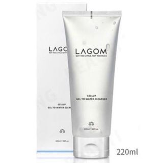 ラーゴム(LAGOM)のラゴム ジェルトゥウォーター クレンザー 220ml/韓国女優/韓国アーティスト(クレンジング/メイク落とし)