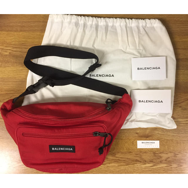 Balenciaga(バレンシアガ)の新品未使用 バレンシアガ  エクスプローラー ボディバッグ ショルダーバッグ 赤 メンズのバッグ(ボディーバッグ)の商品写真