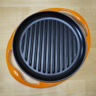 ルクルーゼ(LE CREUSET)のル・クルーゼ　ラウンドグリル25cm(鍋/フライパン)