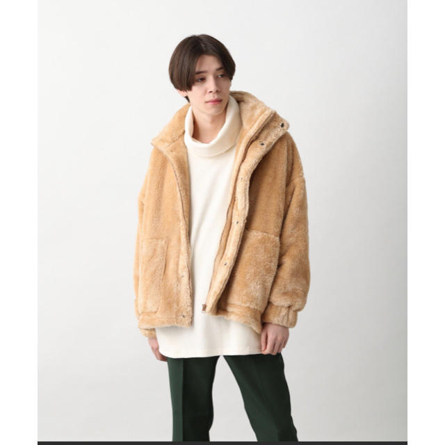 ハレ フェイクファーブルゾン ベージュ 売上No.1 www.muasdaleholidays