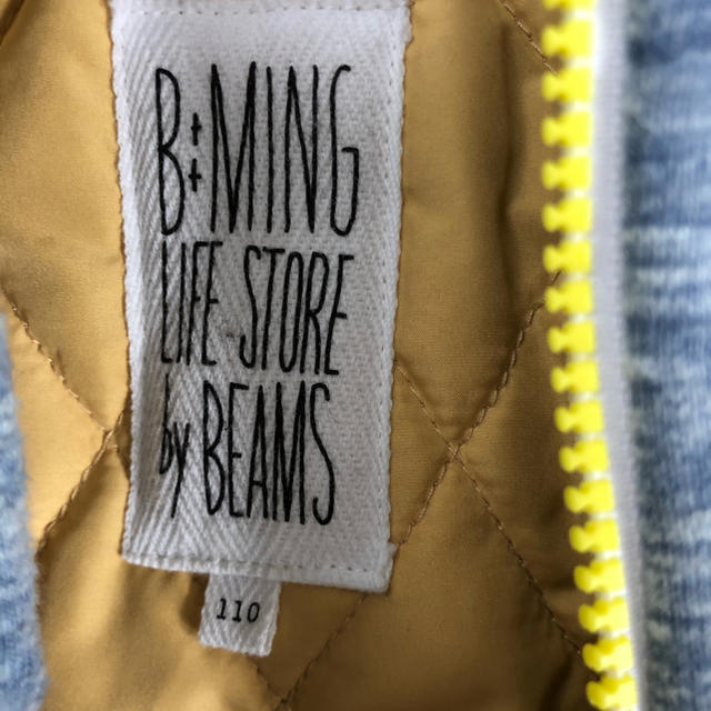 B:MING LIFE STORE by BEAMS(ビーミング ライフストア バイ ビームス)の美品　110センチ キッズ/ベビー/マタニティのキッズ服女の子用(90cm~)(ジャケット/上着)の商品写真